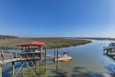 Waterfront Baisden's Bluff Home w/Dock & Views!