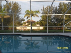 2010 new house, extra large pool area, west facing electrically heated pool