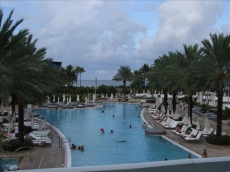 Jr. suite #3 with Panoramic Ocean View in Fontainebleau Hotel, Miami Beach, FL