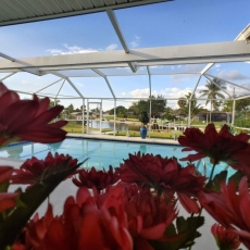 Electric Heated large POOL, View Over Waterways.