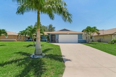 Front of home and garage 