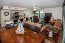 Closest condo on beach to Hangout | Side view of Gulf | Outdoor pool, BBQ, Wifi | Free Activities