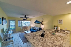 Quiet First-Floor Condo w/ Marina View & Pool