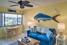 Quiet First-Floor Condo w/ Marina View & Pool