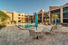 Quiet First-Floor Condo w/ Marina View & Pool