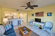 Quiet First-Floor Condo w/ Marina View & Pool