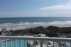 Upgraded Oceanfront 1 BR w/ Full Kitchen-Perfect for couple -Max 4 people- Sea Watch Resort ~ POOLS -Hot Tubs~ BEACH! Overlooking Pools and Ocean