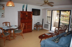 Tropical Getaway Dream!! Nicely Updated 1b/1b King Bed* *Smaller Quiet Complex