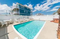 K1155 Cape Ann.Semi-Oceanfront with Pool & Elevator, 4 Identical Homes in Row