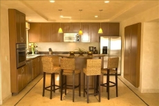 Commercial Kitchen, Built-in BBQ's, Chef services upon request.