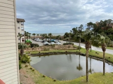 Ocean and lagoon pic from our balcony